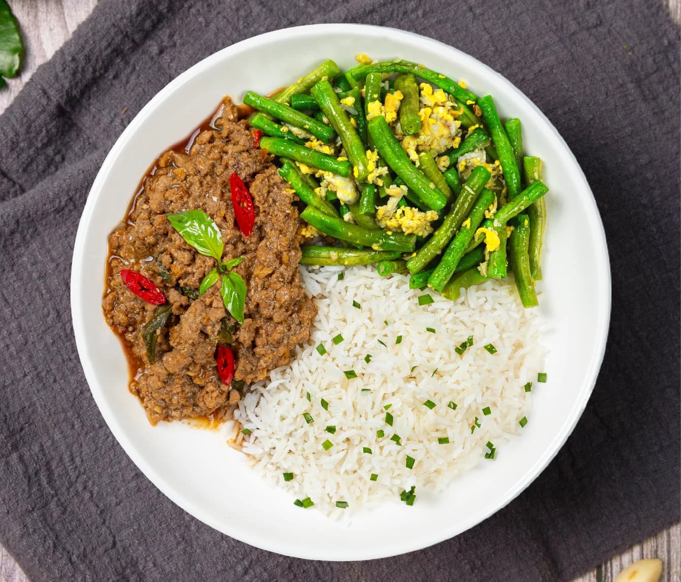 Basil Minced Chicken