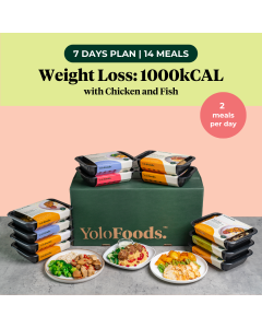 Weight Loss - 1000kcal with Chicken and Fish